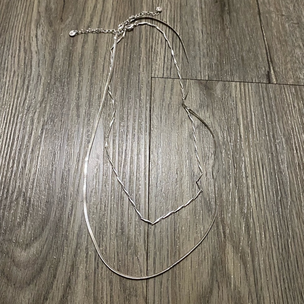 Silver Necklace Set